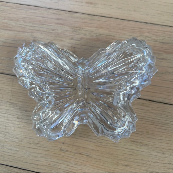 Glass Butterfly Jewelry Box - Picture 1 of 7